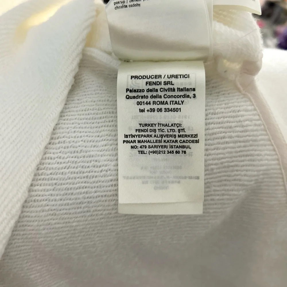 F is Fendi logo eyelet sweatshirt - Picture 6 of 10